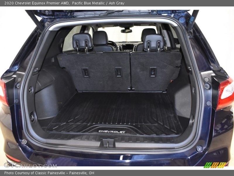 Pacific Blue Metallic / Ash Gray 2020 Chevrolet Equinox Premier AWD