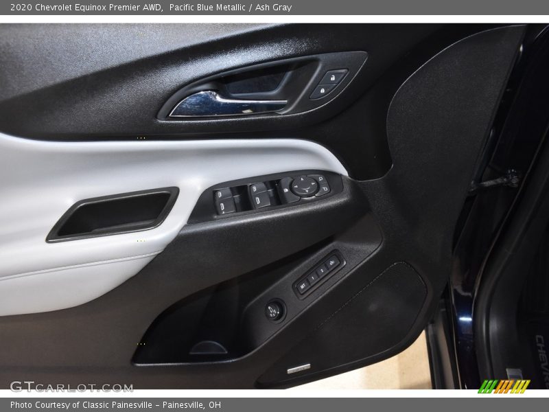 Pacific Blue Metallic / Ash Gray 2020 Chevrolet Equinox Premier AWD