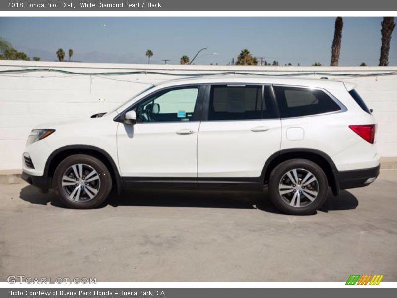  2018 Pilot EX-L White Diamond Pearl