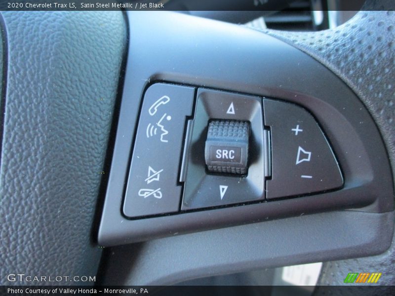 Satin Steel Metallic / Jet Black 2020 Chevrolet Trax LS