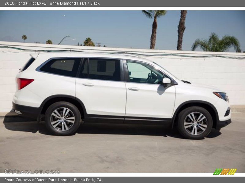  2018 Pilot EX-L White Diamond Pearl