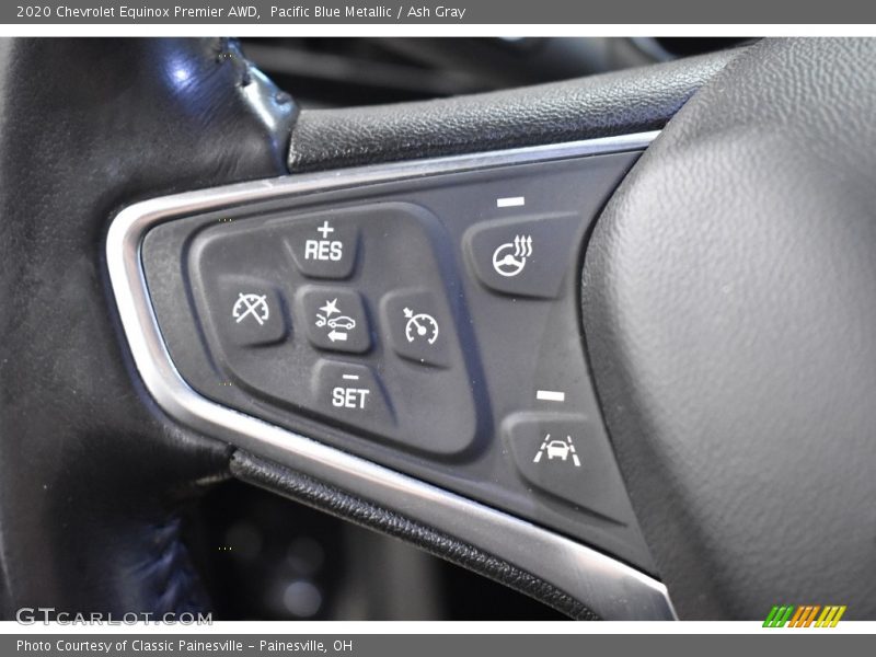 Pacific Blue Metallic / Ash Gray 2020 Chevrolet Equinox Premier AWD