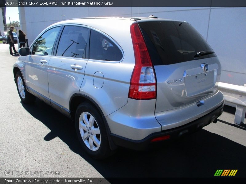 Whistler Silver Metallic / Gray 2007 Honda CR-V EX-L 4WD