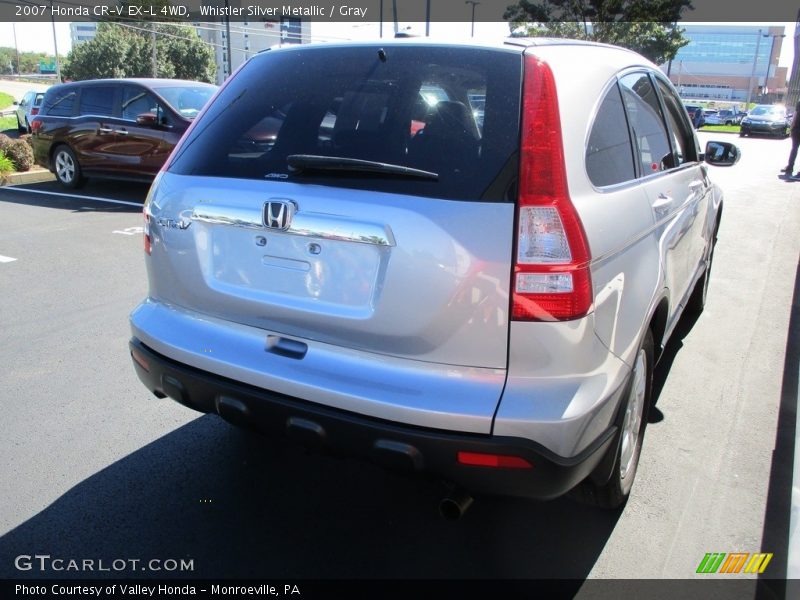 Whistler Silver Metallic / Gray 2007 Honda CR-V EX-L 4WD