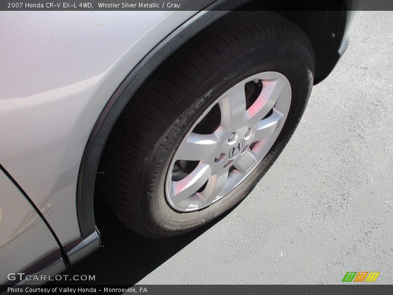 Whistler Silver Metallic / Gray 2007 Honda CR-V EX-L 4WD