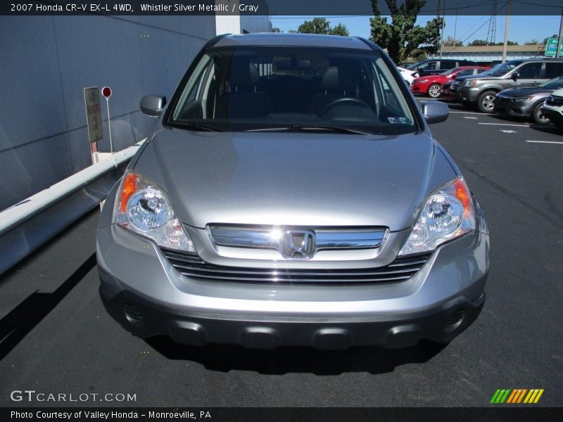 Whistler Silver Metallic / Gray 2007 Honda CR-V EX-L 4WD