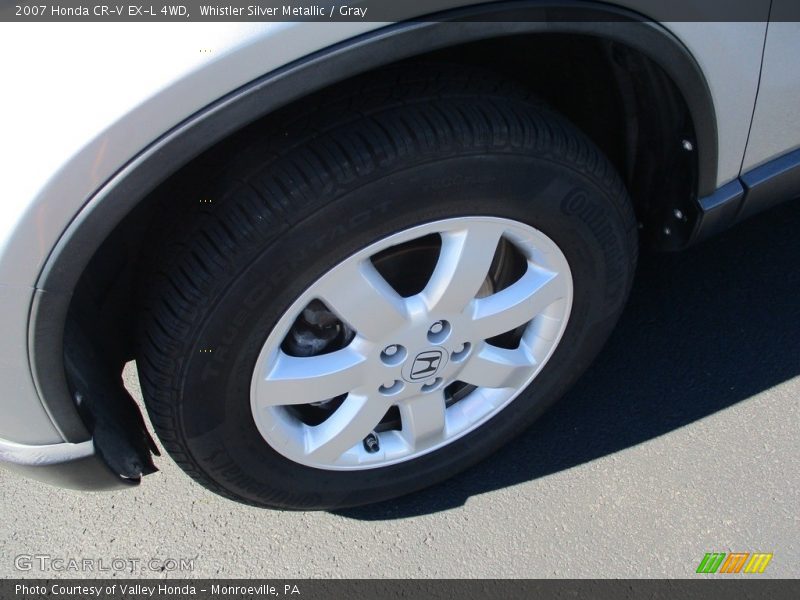 Whistler Silver Metallic / Gray 2007 Honda CR-V EX-L 4WD