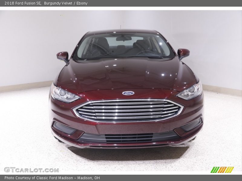 Burgundy Velvet / Ebony 2018 Ford Fusion SE