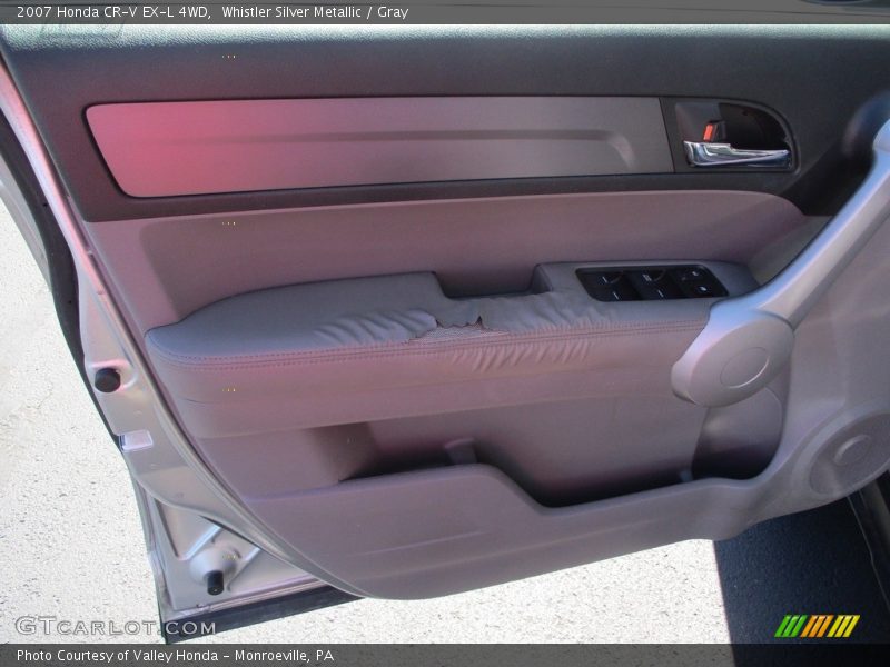 Whistler Silver Metallic / Gray 2007 Honda CR-V EX-L 4WD