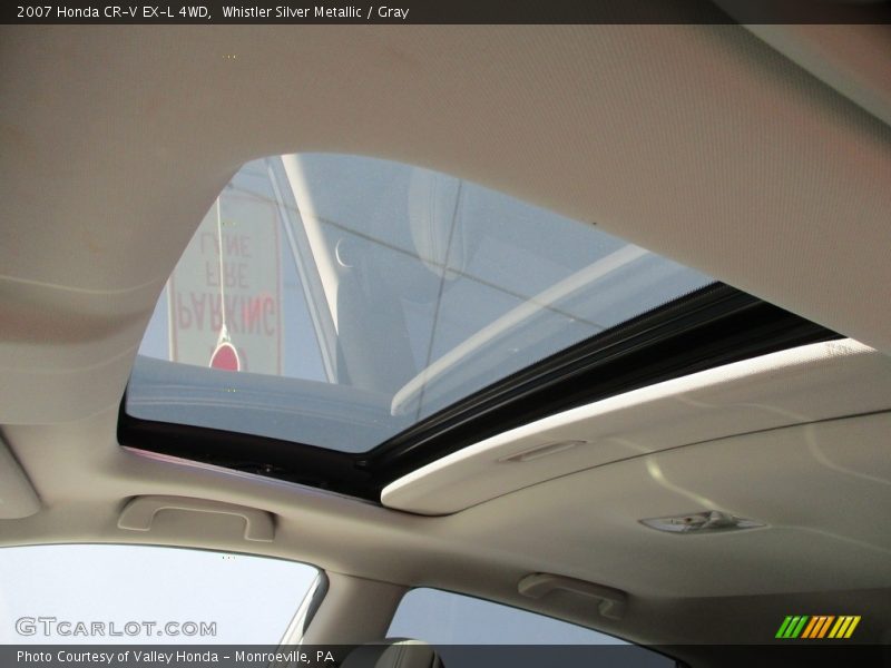 Whistler Silver Metallic / Gray 2007 Honda CR-V EX-L 4WD
