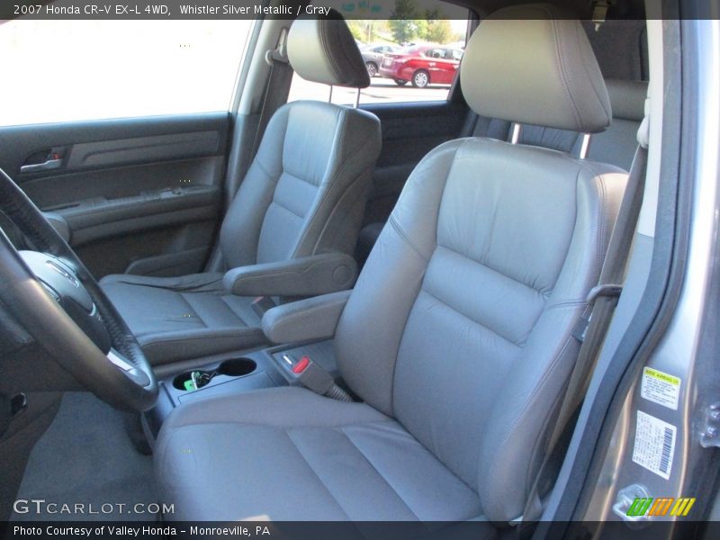 Whistler Silver Metallic / Gray 2007 Honda CR-V EX-L 4WD