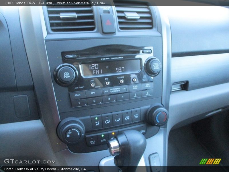 Whistler Silver Metallic / Gray 2007 Honda CR-V EX-L 4WD