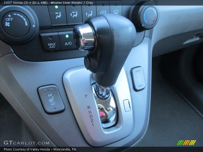 Whistler Silver Metallic / Gray 2007 Honda CR-V EX-L 4WD