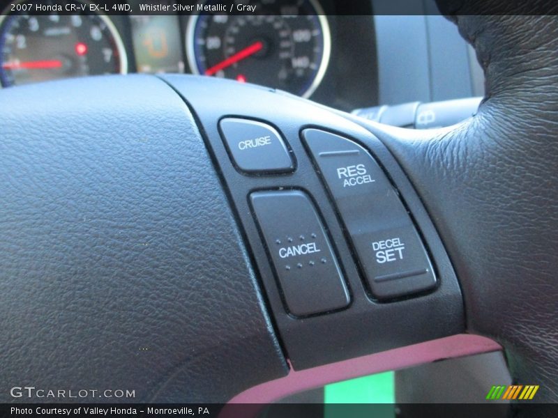 Whistler Silver Metallic / Gray 2007 Honda CR-V EX-L 4WD