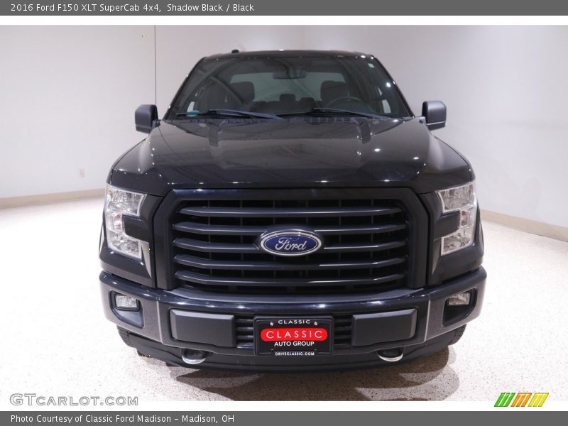 Shadow Black / Black 2016 Ford F150 XLT SuperCab 4x4