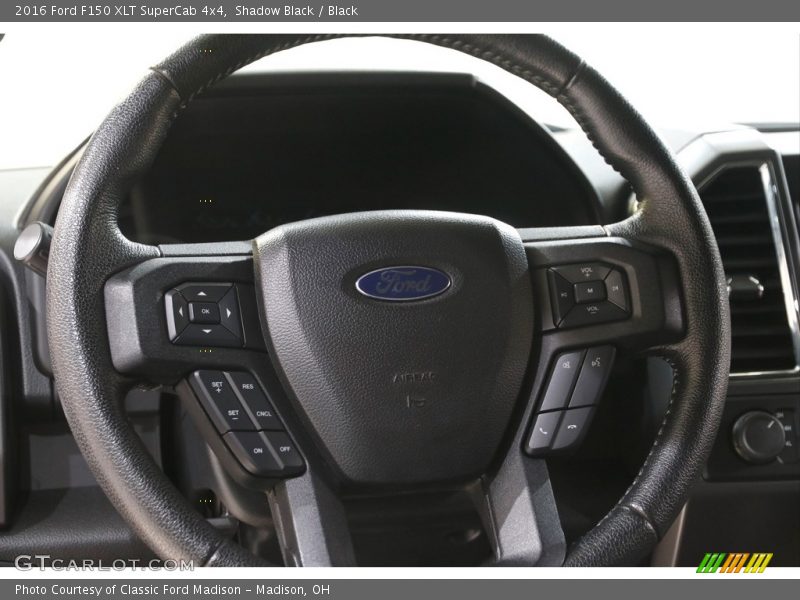 Shadow Black / Black 2016 Ford F150 XLT SuperCab 4x4