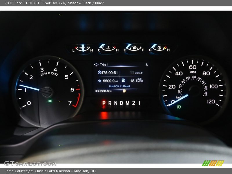 Shadow Black / Black 2016 Ford F150 XLT SuperCab 4x4