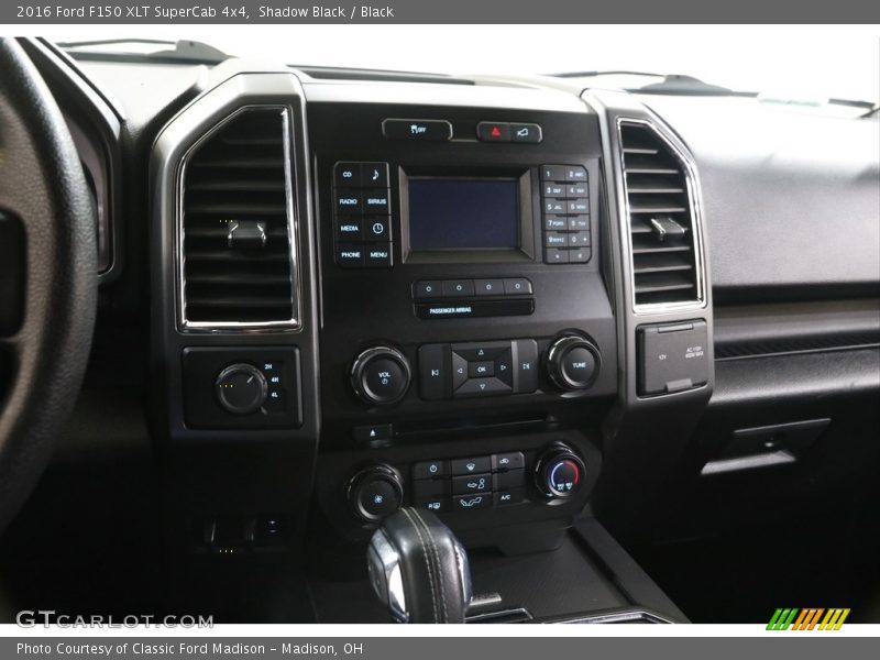 Shadow Black / Black 2016 Ford F150 XLT SuperCab 4x4