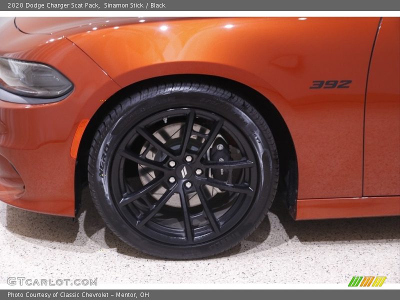Sinamon Stick / Black 2020 Dodge Charger Scat Pack