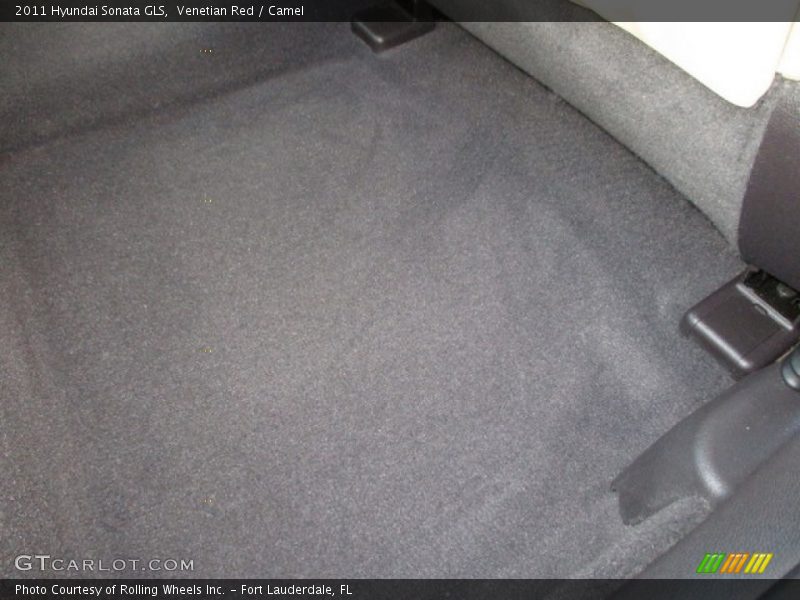 Venetian Red / Camel 2011 Hyundai Sonata GLS