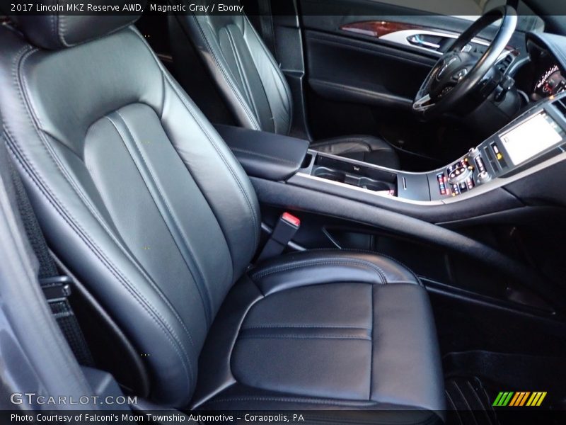 Magnetic Gray / Ebony 2017 Lincoln MKZ Reserve AWD