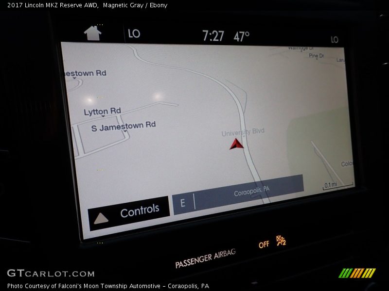 Magnetic Gray / Ebony 2017 Lincoln MKZ Reserve AWD