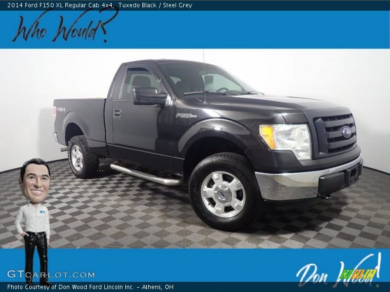 Tuxedo Black / Steel Grey 2014 Ford F150 XL Regular Cab 4x4