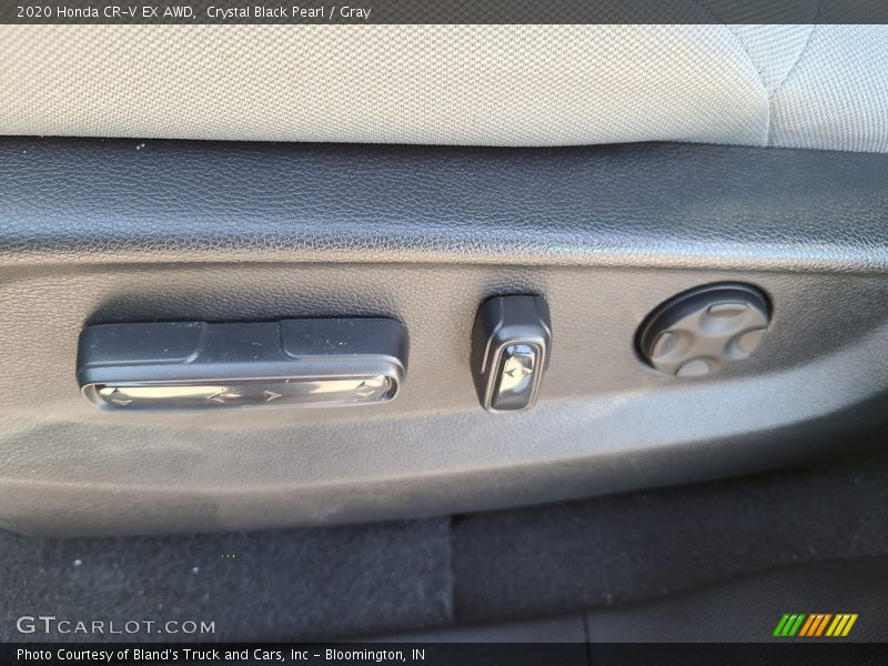 Crystal Black Pearl / Gray 2020 Honda CR-V EX AWD