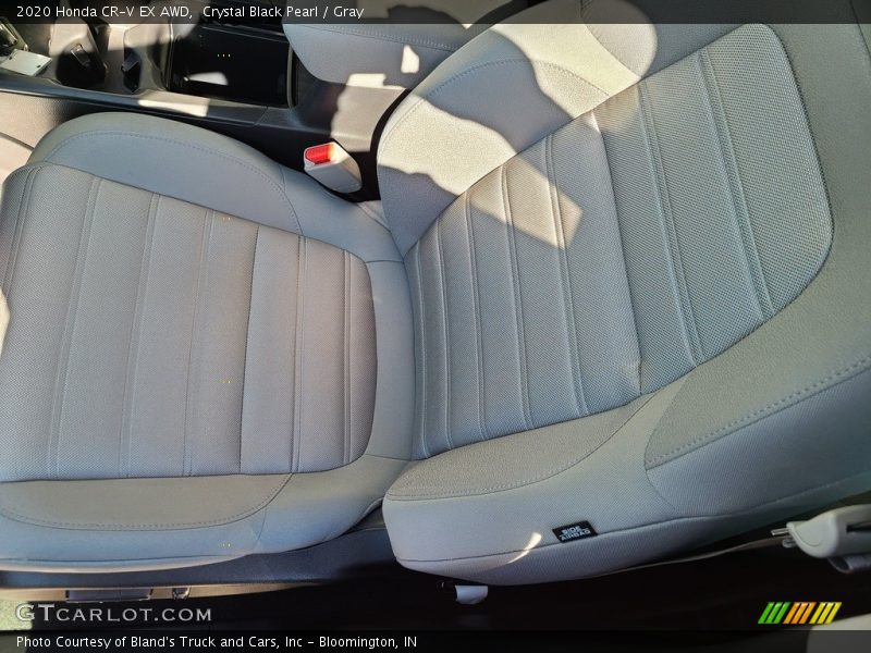 Crystal Black Pearl / Gray 2020 Honda CR-V EX AWD