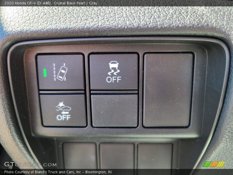 Crystal Black Pearl / Gray 2020 Honda CR-V EX AWD