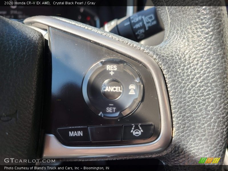 Crystal Black Pearl / Gray 2020 Honda CR-V EX AWD