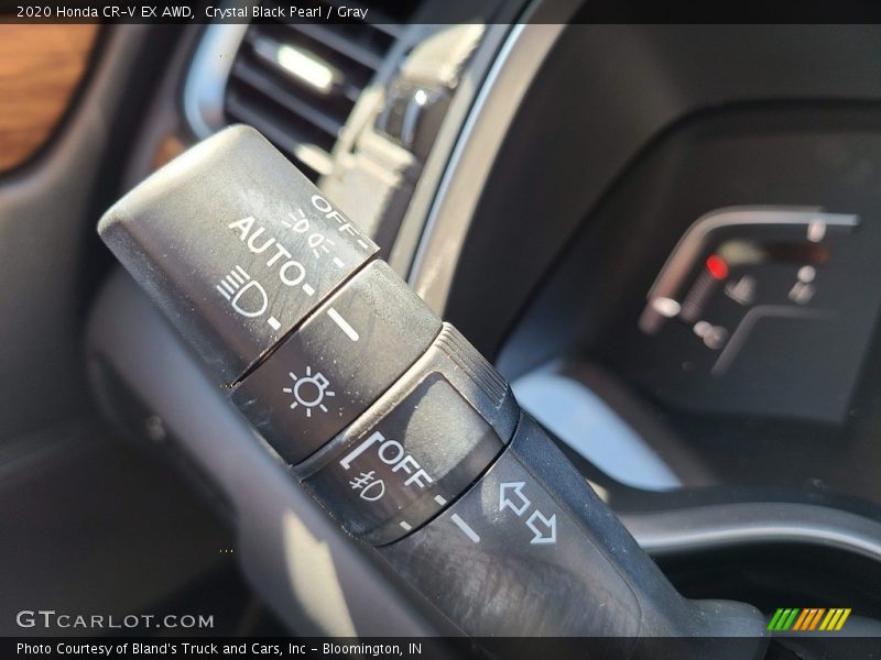 Crystal Black Pearl / Gray 2020 Honda CR-V EX AWD
