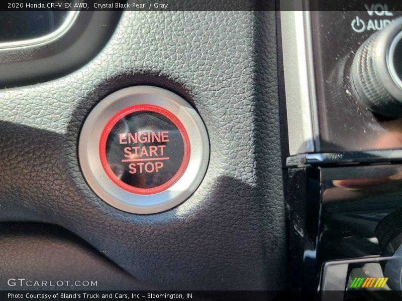 Crystal Black Pearl / Gray 2020 Honda CR-V EX AWD