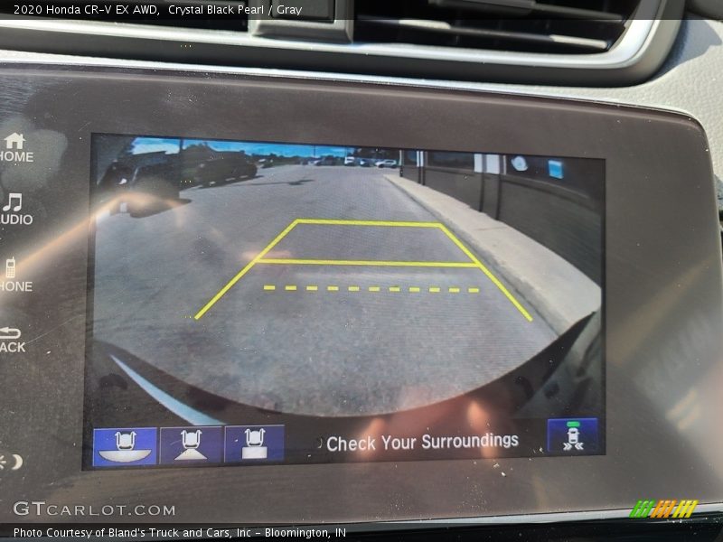 Crystal Black Pearl / Gray 2020 Honda CR-V EX AWD