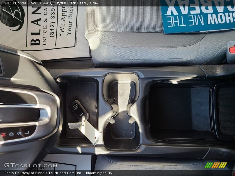 Crystal Black Pearl / Gray 2020 Honda CR-V EX AWD