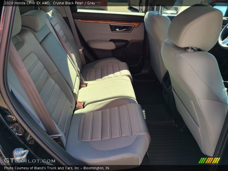 Crystal Black Pearl / Gray 2020 Honda CR-V EX AWD