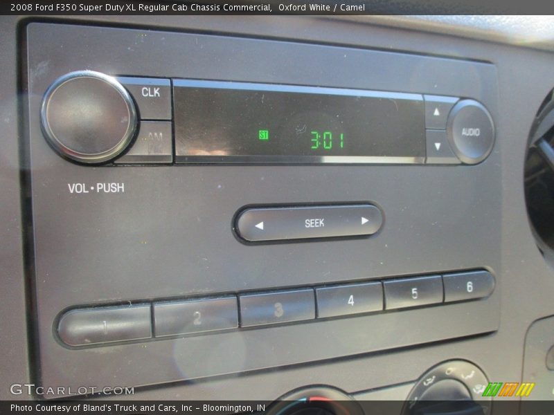 Oxford White / Camel 2008 Ford F350 Super Duty XL Regular Cab Chassis Commercial