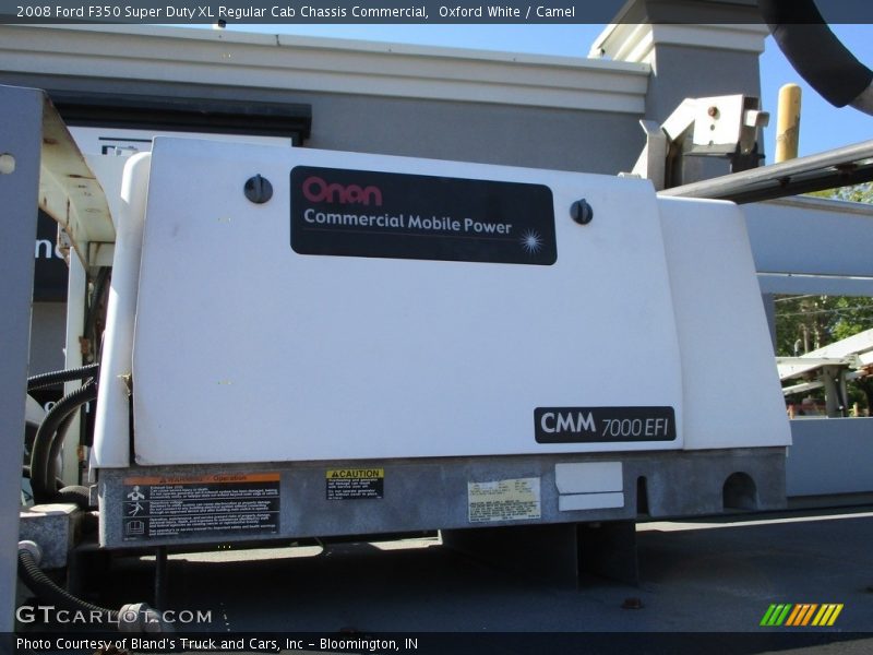 Oxford White / Camel 2008 Ford F350 Super Duty XL Regular Cab Chassis Commercial