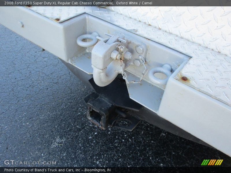 Oxford White / Camel 2008 Ford F350 Super Duty XL Regular Cab Chassis Commercial