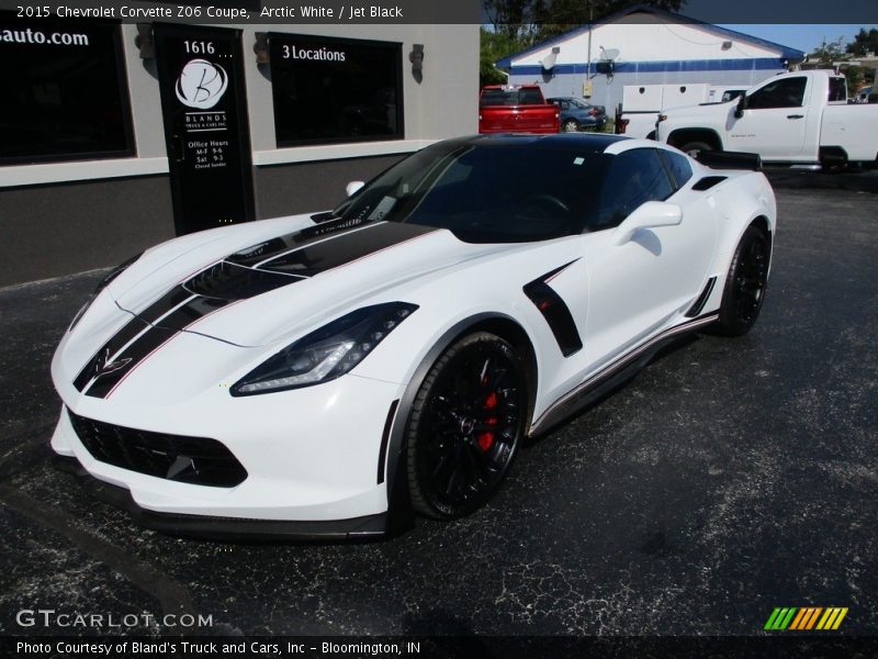 Arctic White / Jet Black 2015 Chevrolet Corvette Z06 Coupe