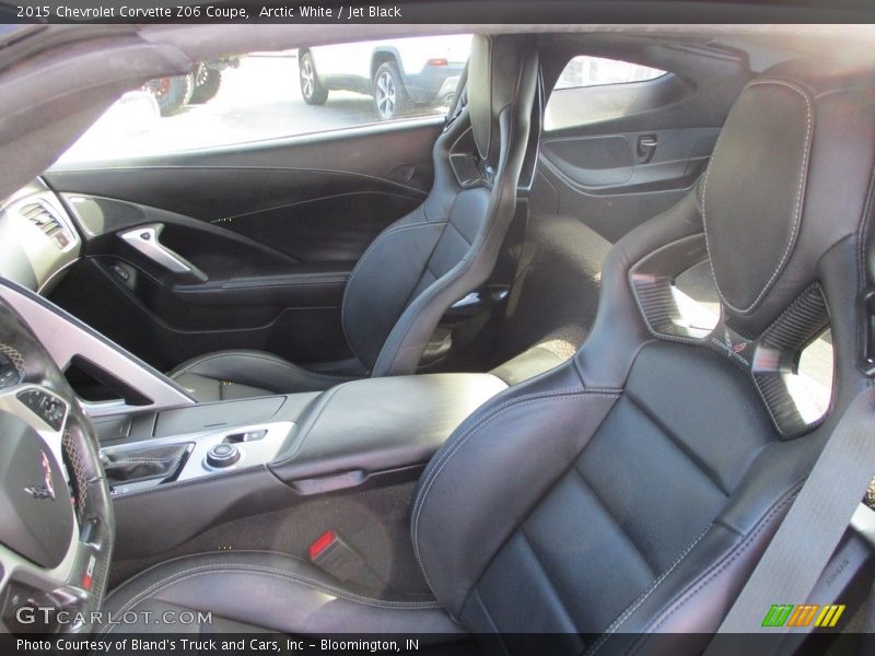 Arctic White / Jet Black 2015 Chevrolet Corvette Z06 Coupe