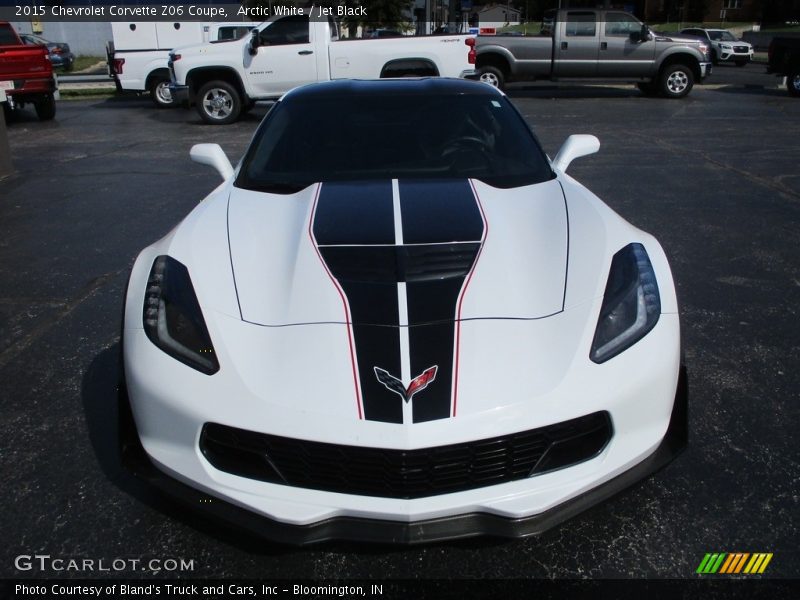 Arctic White / Jet Black 2015 Chevrolet Corvette Z06 Coupe