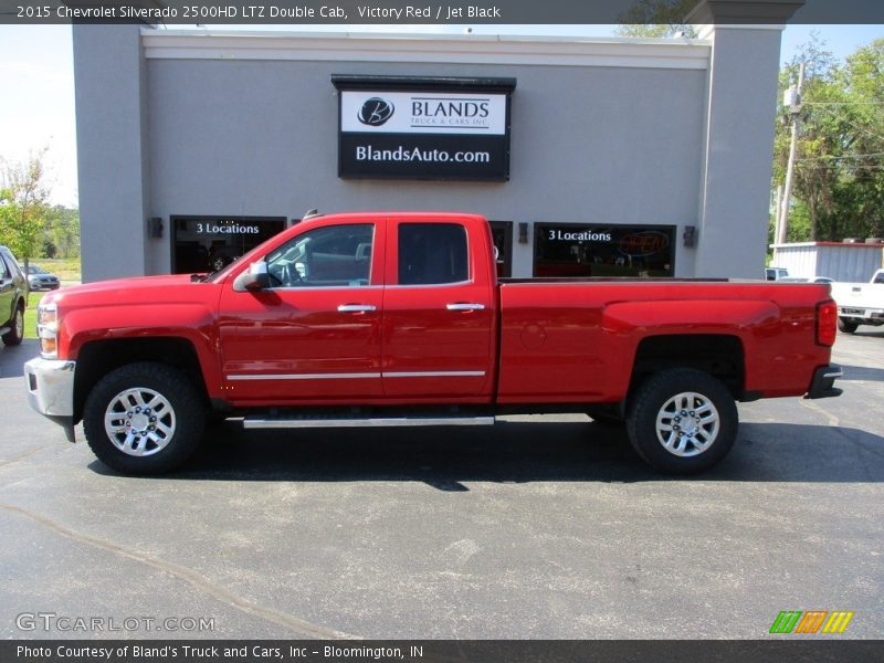 Victory Red / Jet Black 2015 Chevrolet Silverado 2500HD LTZ Double Cab