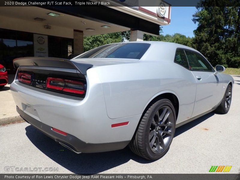 Triple Nickel / Black 2020 Dodge Challenger R/T Scat Pack