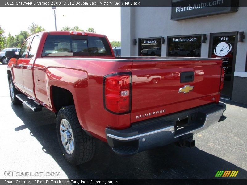 Victory Red / Jet Black 2015 Chevrolet Silverado 2500HD LTZ Double Cab