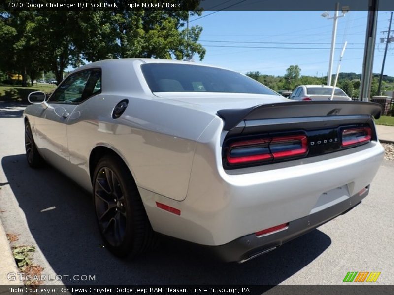 Triple Nickel / Black 2020 Dodge Challenger R/T Scat Pack