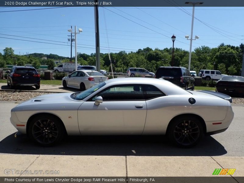 Triple Nickel / Black 2020 Dodge Challenger R/T Scat Pack