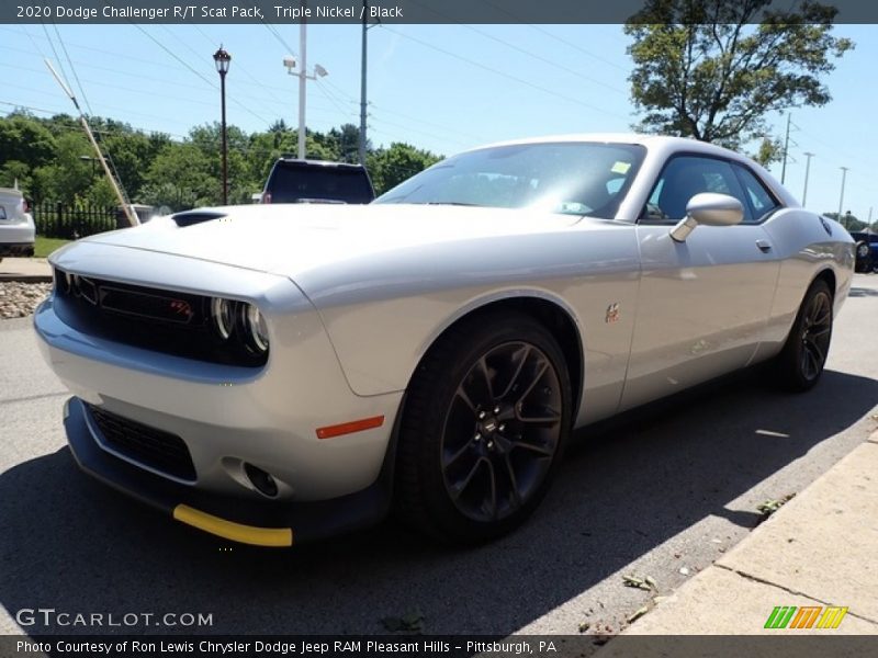 Triple Nickel / Black 2020 Dodge Challenger R/T Scat Pack