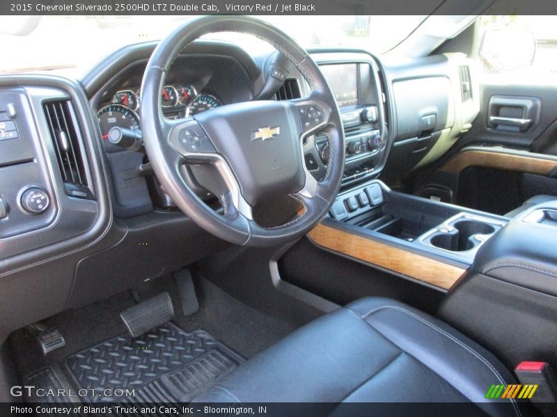  2015 Silverado 2500HD LTZ Double Cab Jet Black Interior