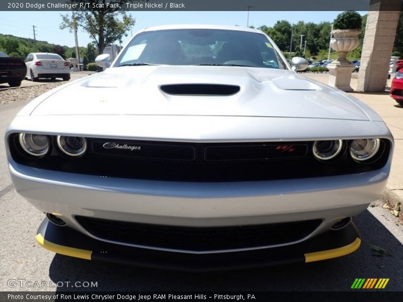 Triple Nickel / Black 2020 Dodge Challenger R/T Scat Pack